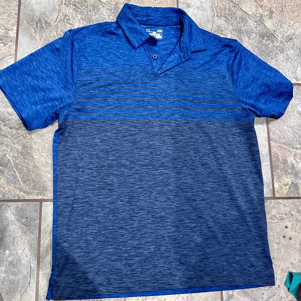Men’s under armour polo size large